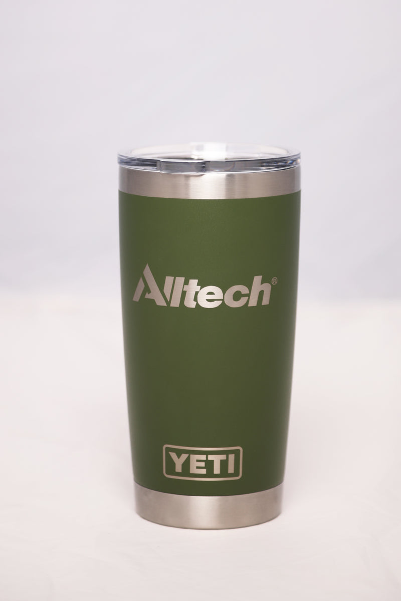 YETI Green Rambler 20 oz. Tumbler with Magslider Lid Alltech Swag Store